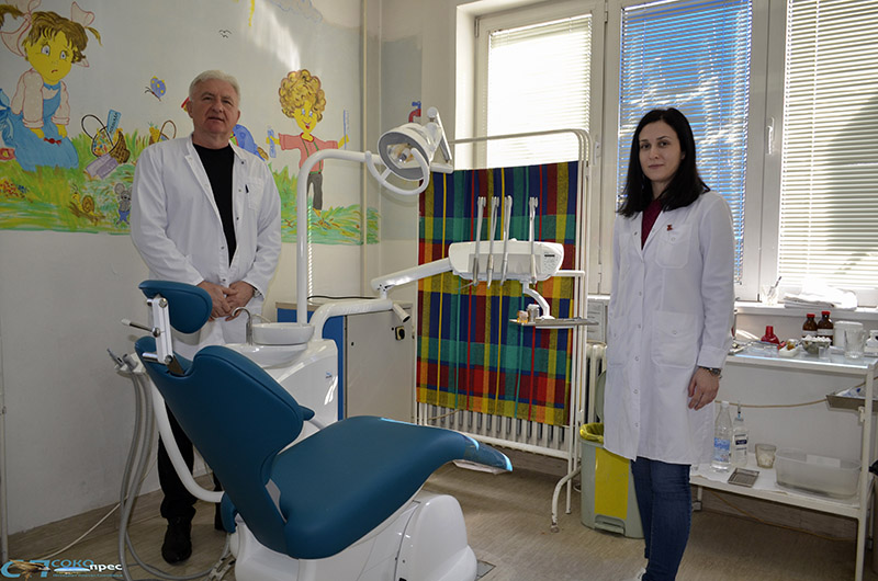 Дечије одељење Дома здравља у Сокобањи добило нову стоматолошку столицу